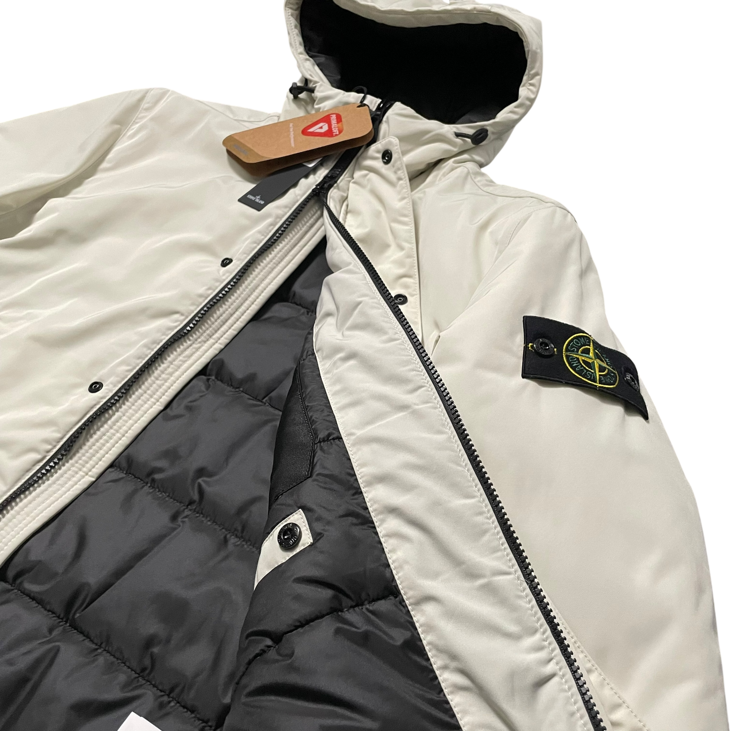Stone Island Garment Dye Crincle Reps Prima Loft Jacket