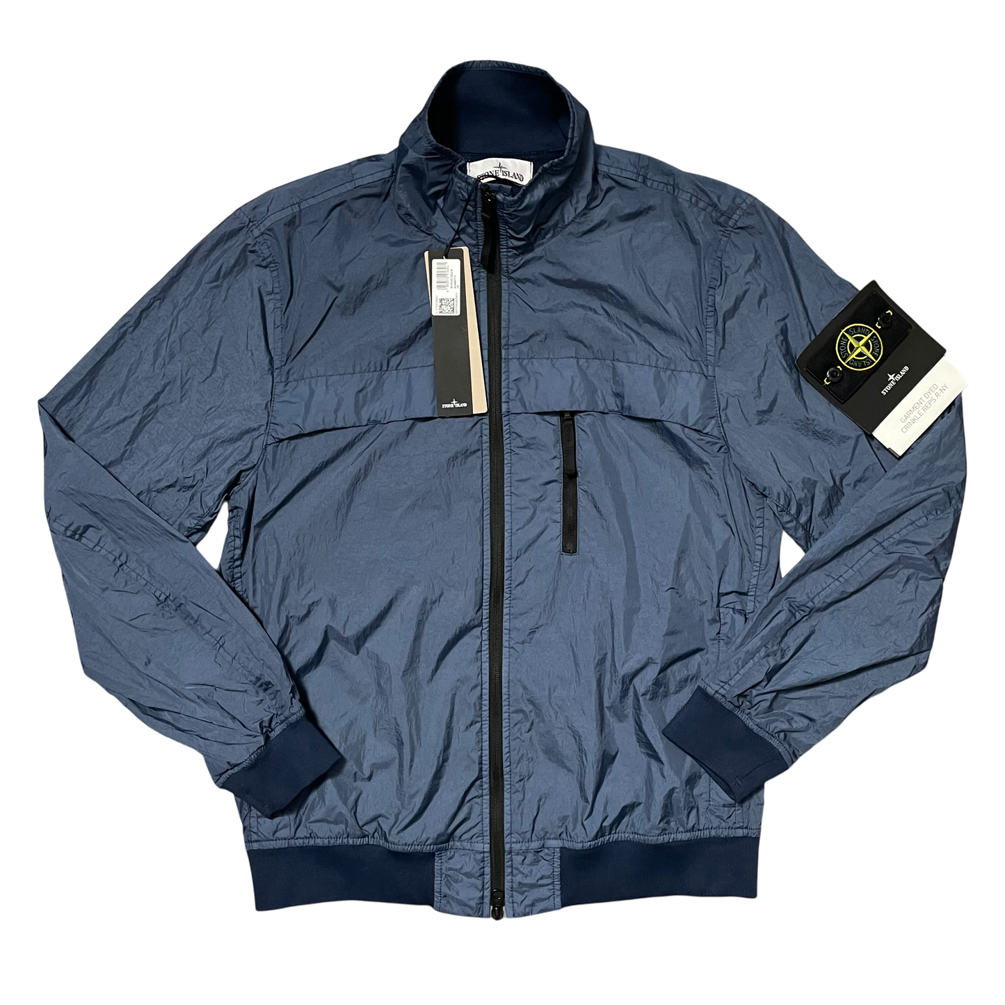 Stone Island Garment Dye Crincle Reps Jacket