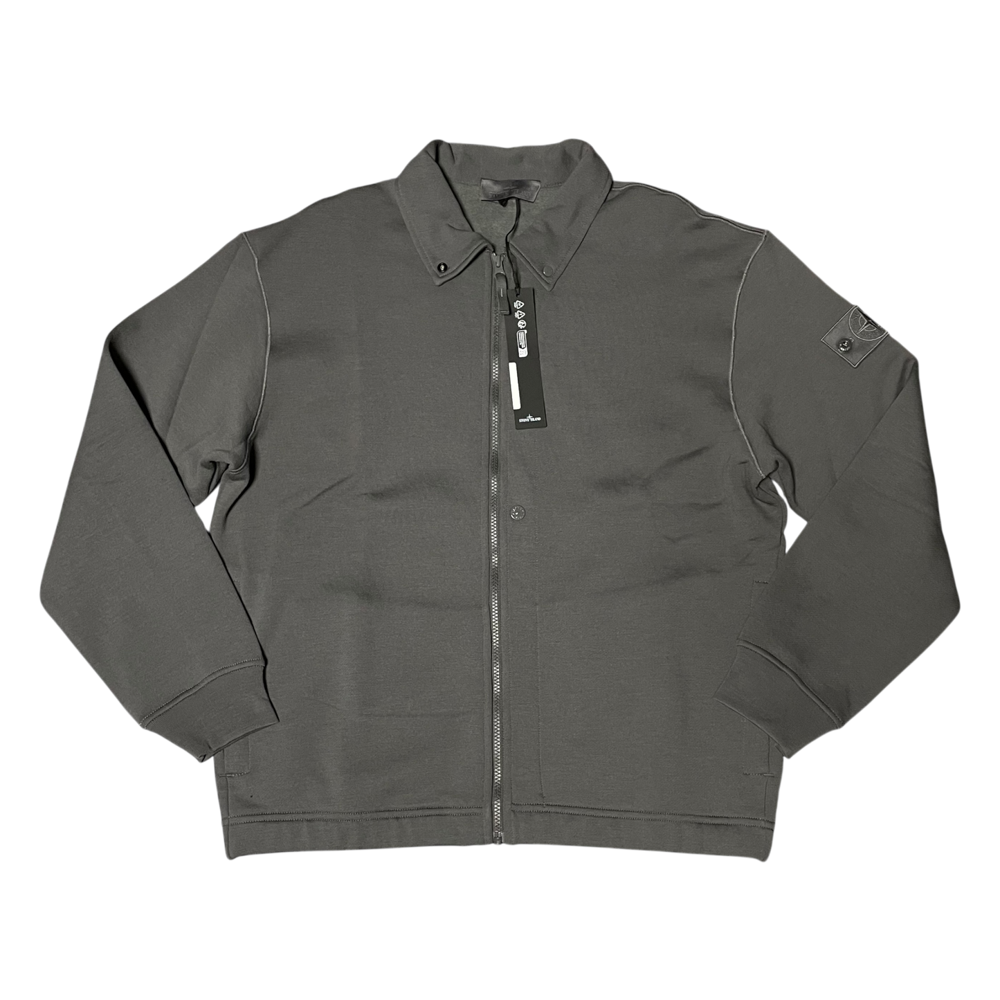 Stone Island Ghost Zip Up Gardigan