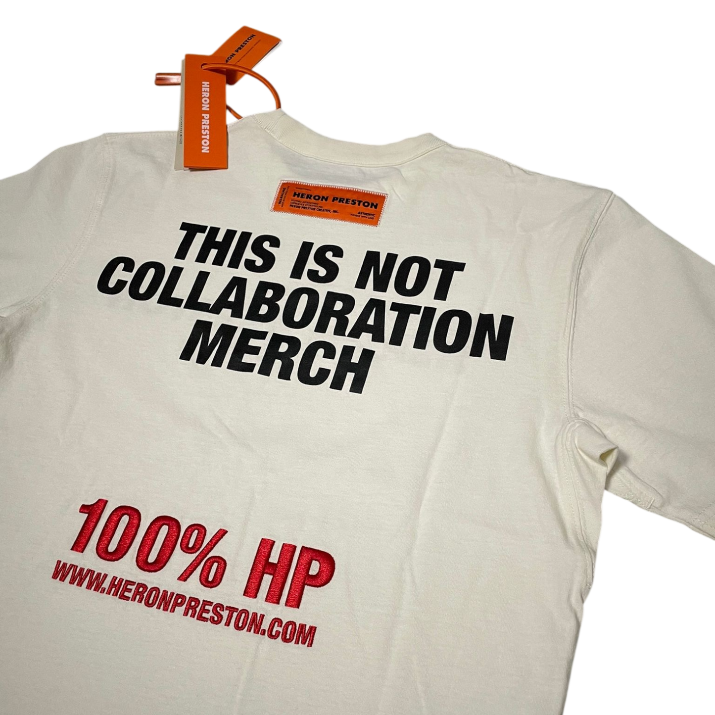 Heron Preston This is not collaboration merch T-shirt