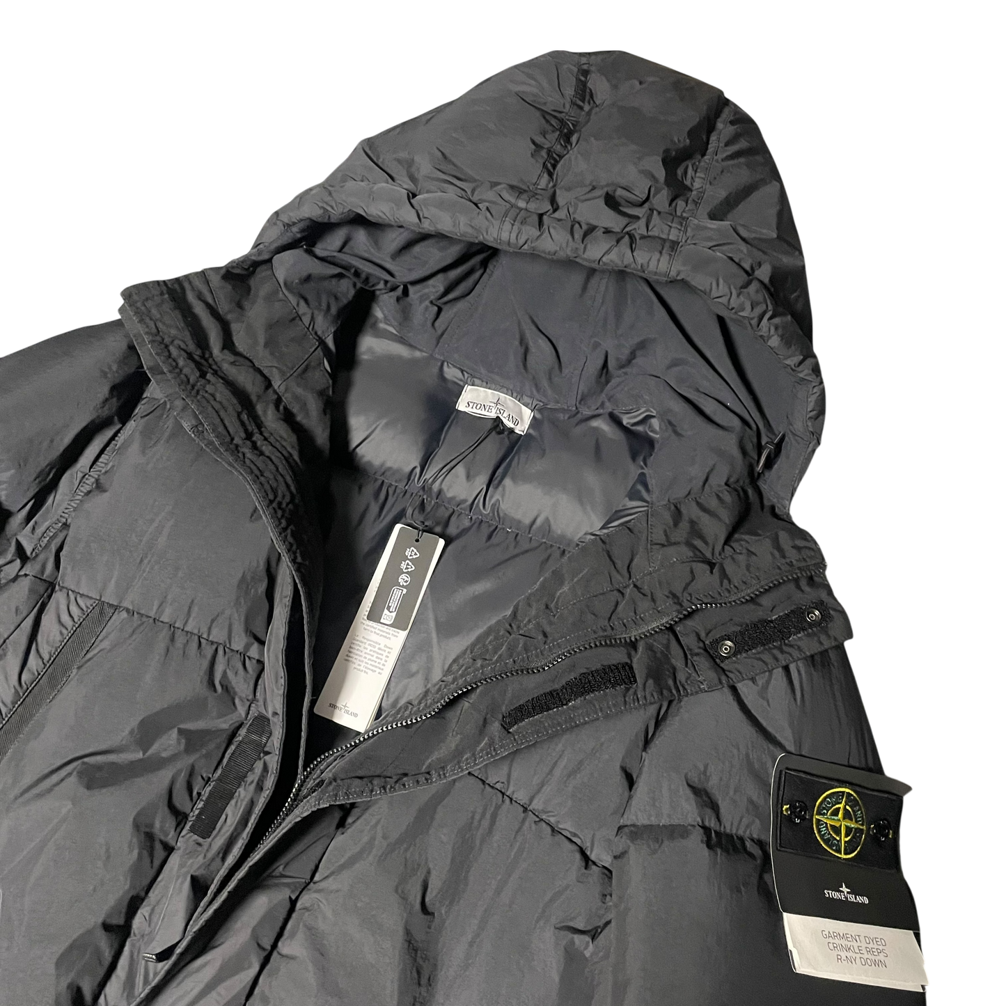 Stone Island Garment Dyed Crinkle Reps R-NY Down
