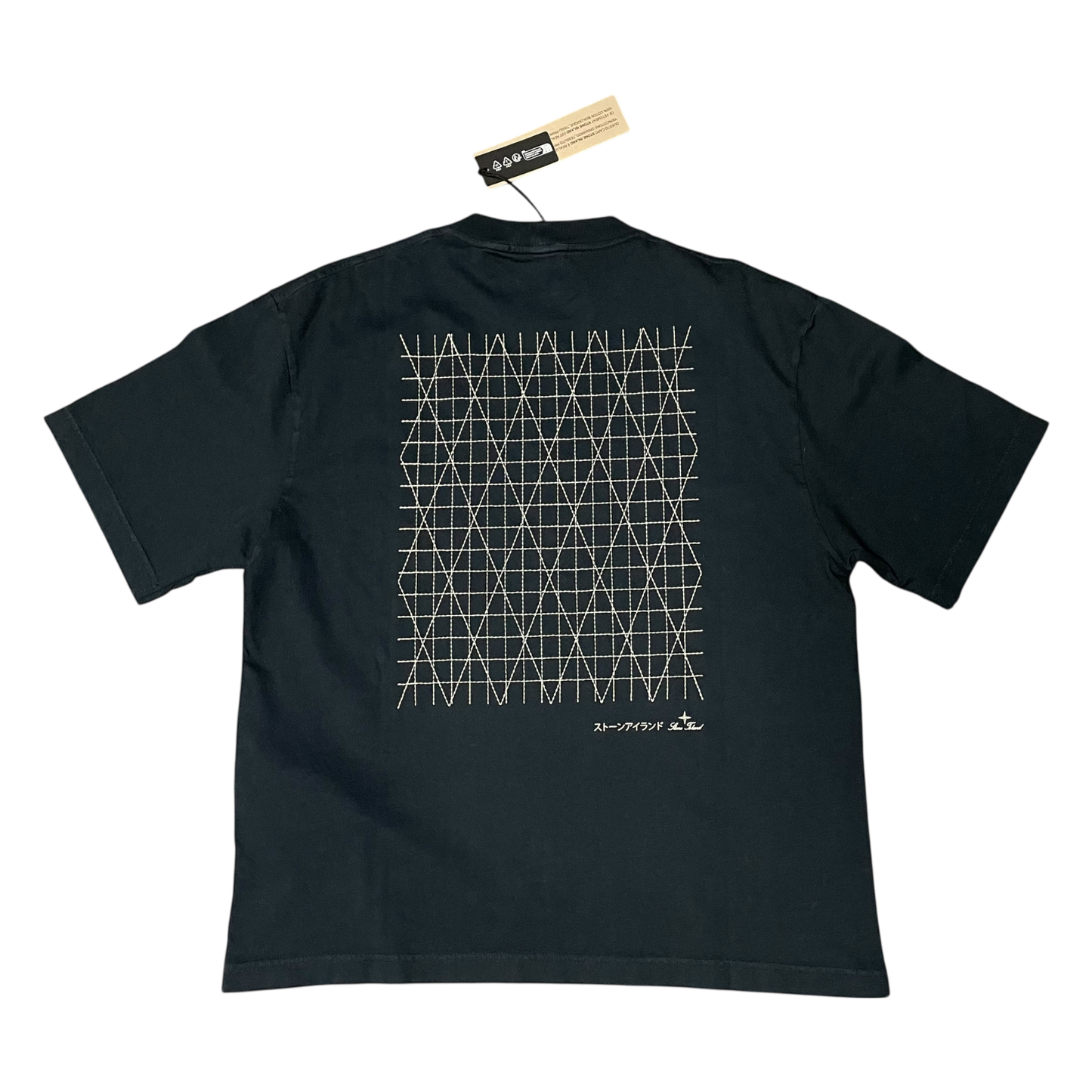 Stone Island Multiaxial Sashiro Embroidery T-Shirt