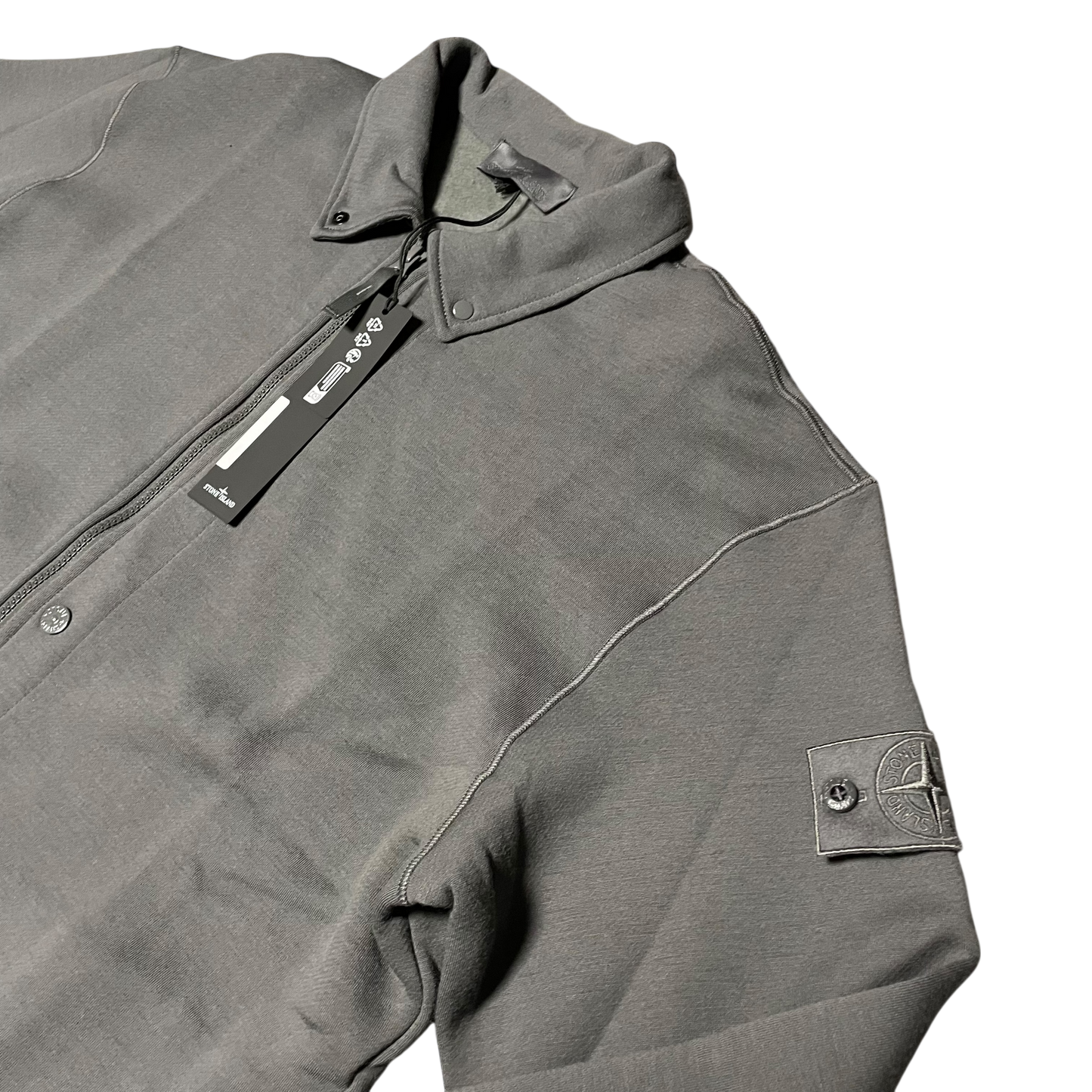 Stone Island Ghost Zip Up Gardigan
