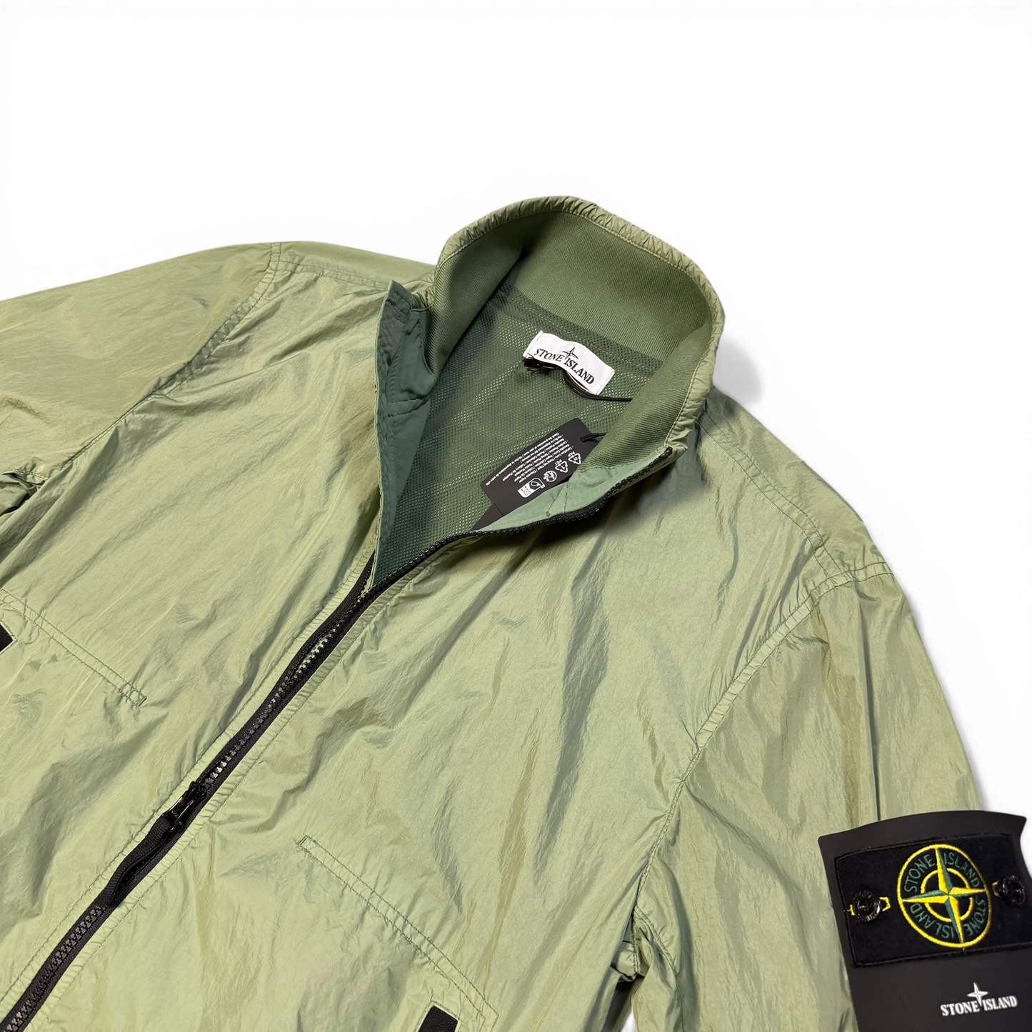 Stone Island Garment Dye Crinkle Reps Jacket