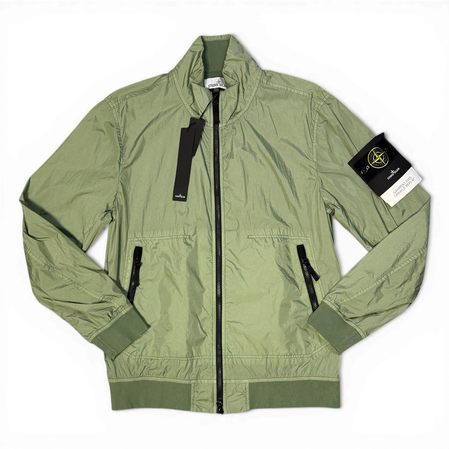 Stone Island Garment Dye Crinkle Reps Jacket
