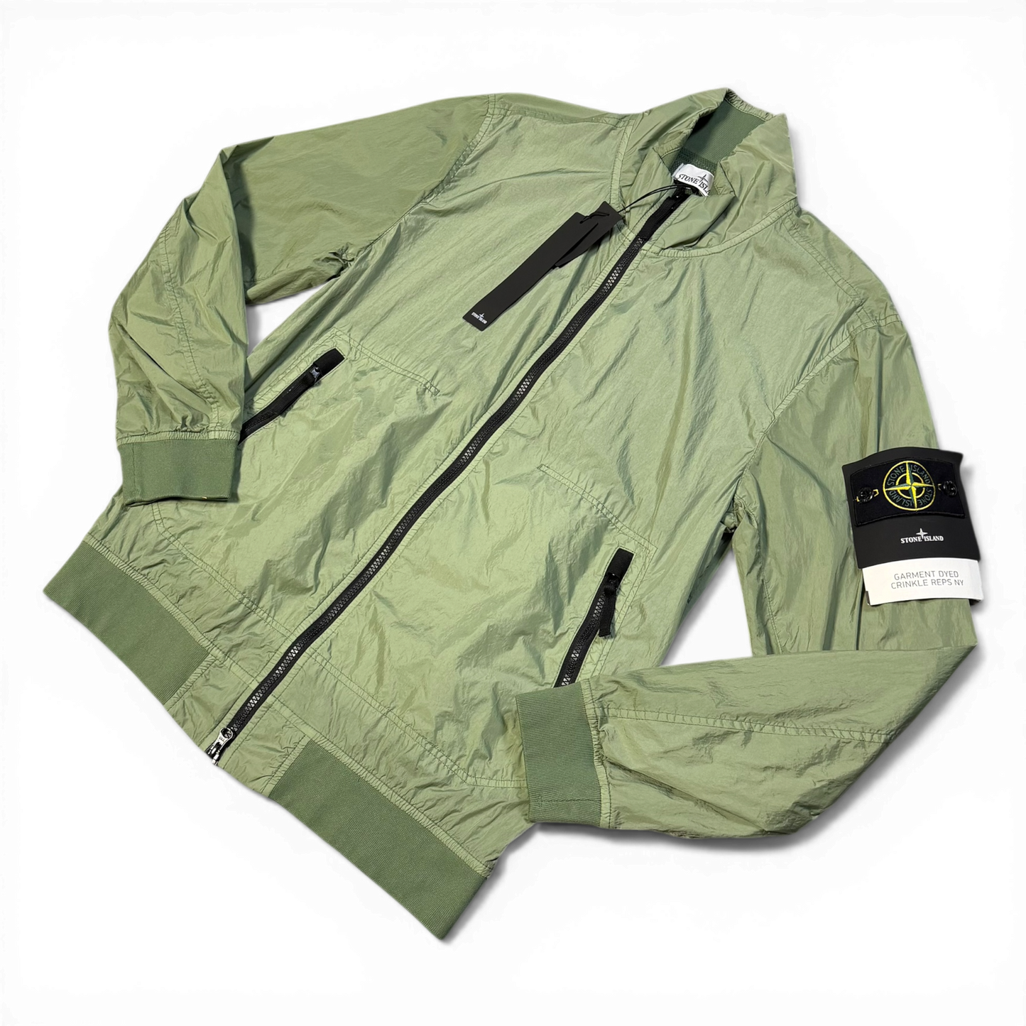 Stone Island Garment Dye Crinkle Reps Jacket