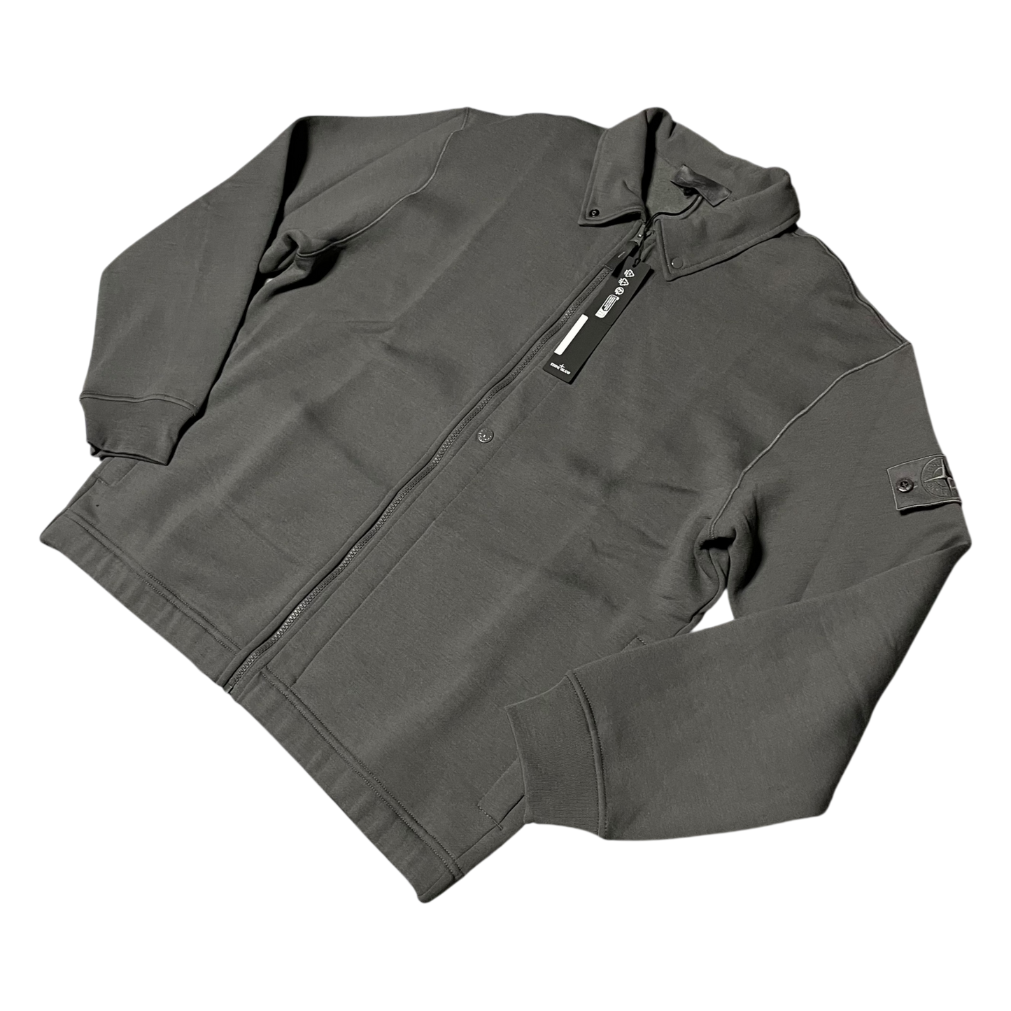 Stone Island Ghost Zip Up Gardigan