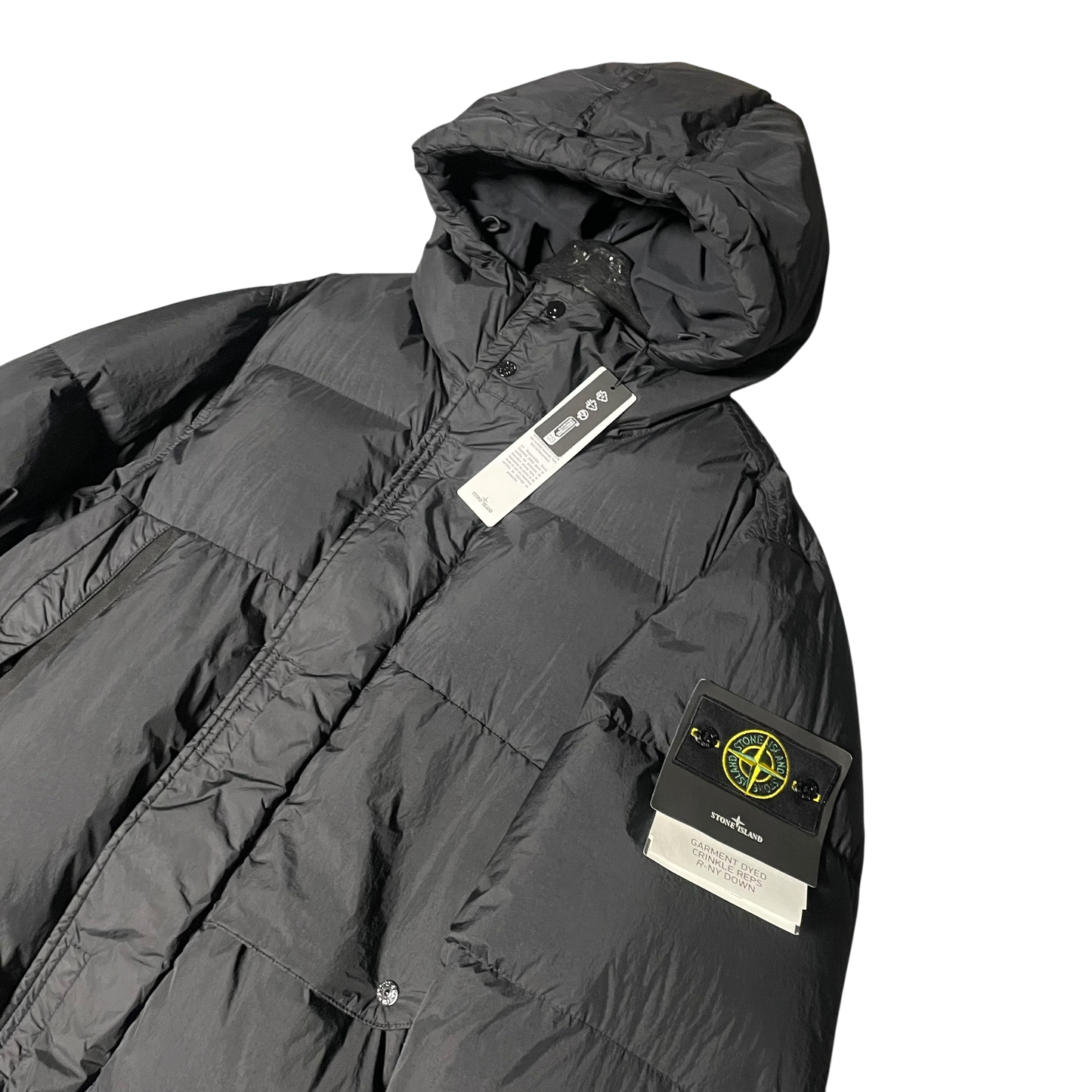 Stone Island Garment Dyed Crinkle Reps R-NY Down