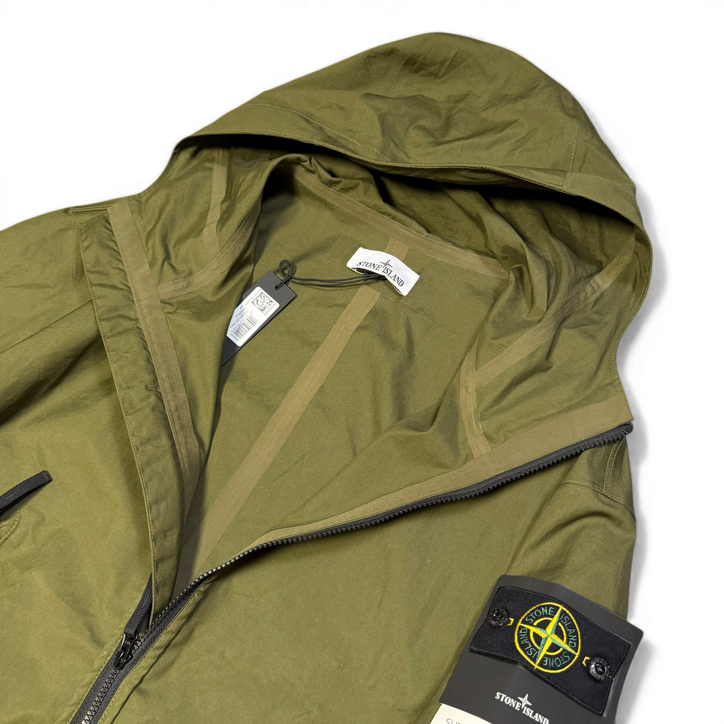 Stone Island Supima Cotton Canvas Non-Aqueous Dyeing