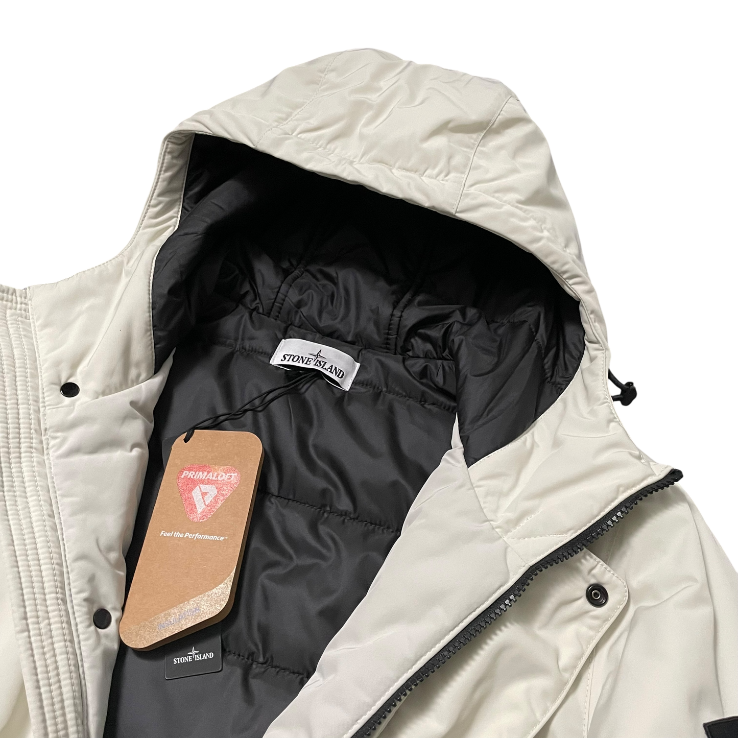 Stone Island Garment Dye Crincle Reps Prima Loft Jacket