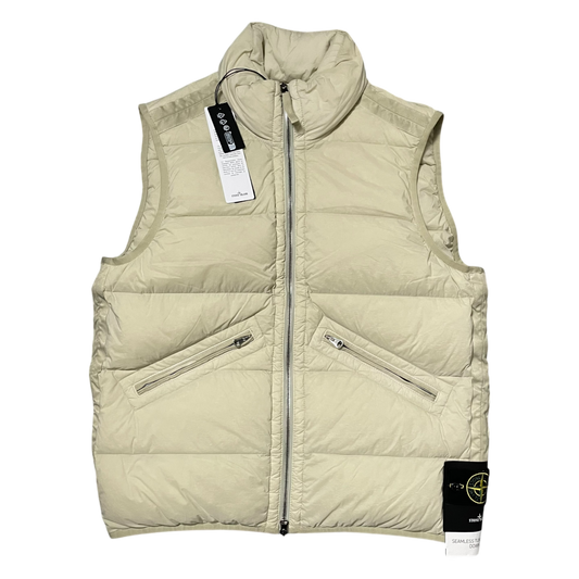 Stone Island Garment Dye Seamless Tunnel Bodywarmer