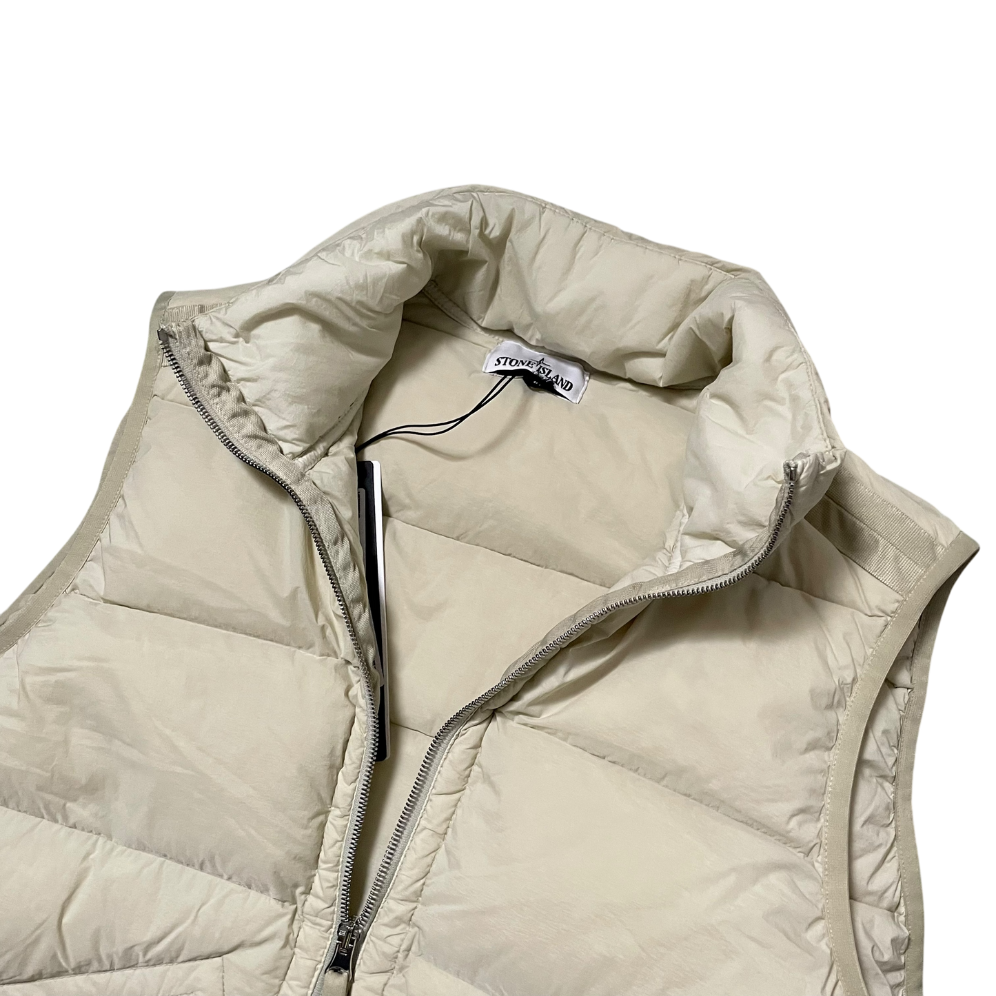 Stone Island Garment Dye Seamless Tunnel Bodywarmer