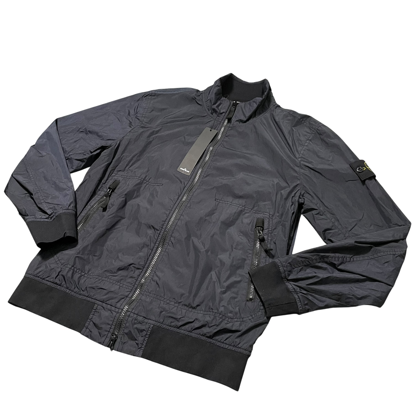 Stone Island Garment Dye Crincle Reps Jacket