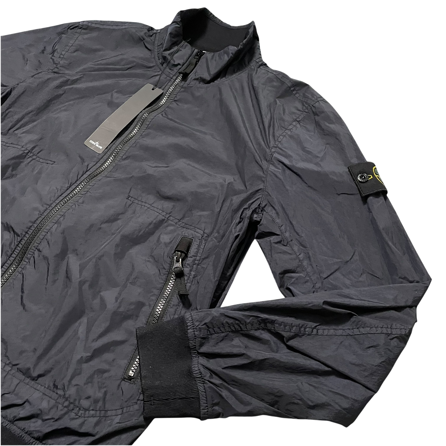 Stone Island Garment Dye Crincle Reps Jacket
