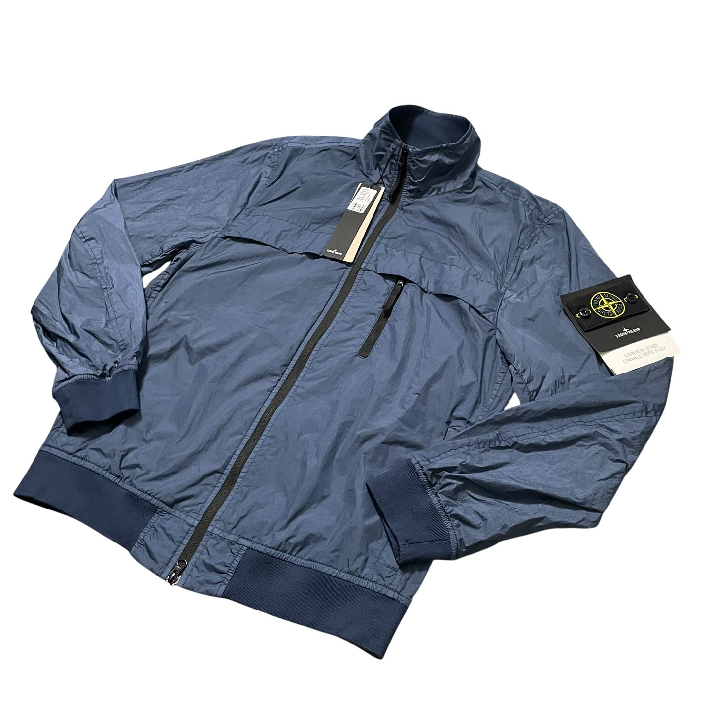Stone Island Garment Dye Crincle Reps Jacket