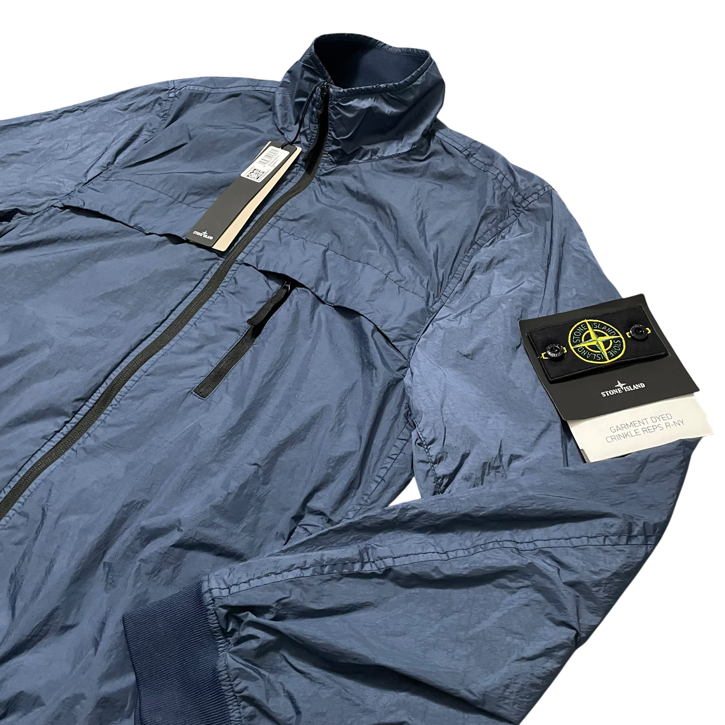 Stone Island Garment Dye Crincle Reps Jacket